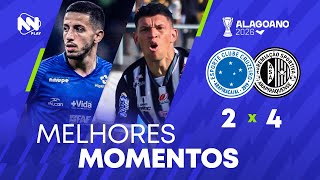 Melhores momentos COMPLETO - CRUZEIRO-AL VS ASA 4 x 2  | Campeonato Alagoano 2026