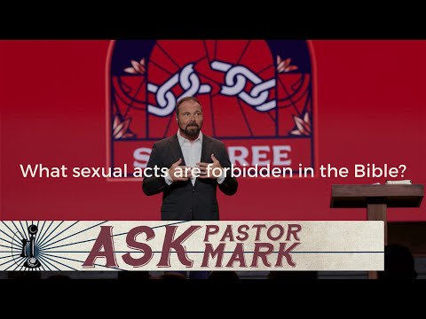 What sexual acts are forbidden in the Bible?