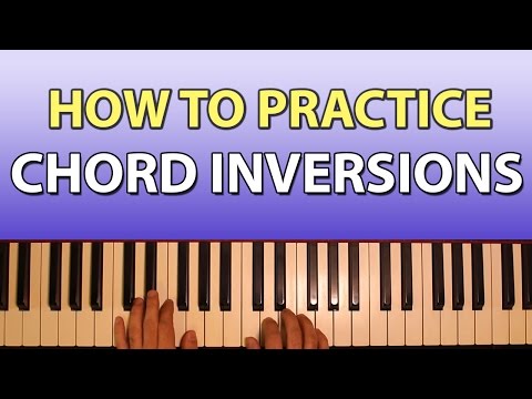Easy Exercises for Practicing Chord Inversions