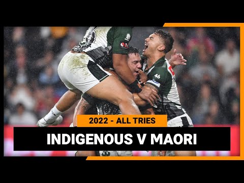 NRL Highlights | NRL All Stars 2022 | Indigenous v Maori | All Tries | NRL