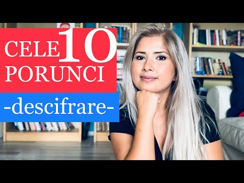 CELE 10 PORUNCI - CU APLICABILITATE 😘