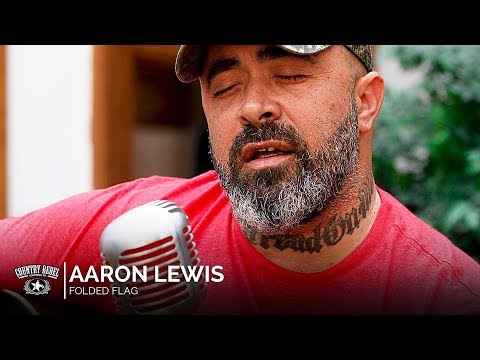 Folded Flag - Aaron Lewis