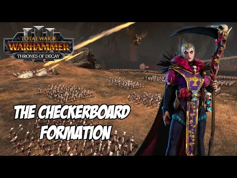 Total Tactics - How To: The Checkerboard Formation | Total War: Warhammer 3
