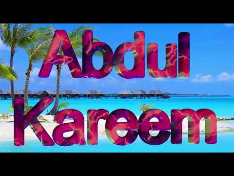 Legacy of Abdul Kareem: A Journey Through Time