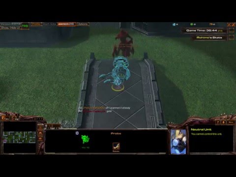 Probes vs Zealot 2 - Final Turret in record time !   Just !HOW! Fast ???