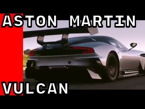 Aston Martin Vulcan at a race track for Castrol Edge