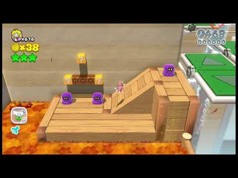 Super Mario 3D World 3-7 Speedrun - Time: 63