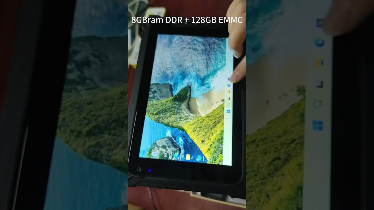 Small Screen. Ultra-Bright. Industrial Rugged Windows Tablet Tough. ☀️📱💪