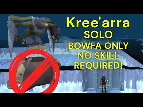 OSRS Kree'arra Solo Guide. Bowfa Only. No Chins! EASIEST METHOD! Armadyl 2025