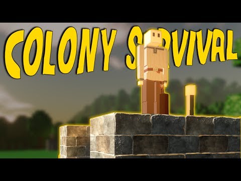 PERIMETER TOWERS AND MALNOURISHED GYPSY MINERS - Colony Survival Gameplay Part 3
