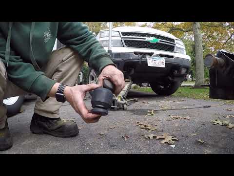 Front Timbren Install On Chevrolet Silverado 1500 for Fisher Minute Mount Snowplow