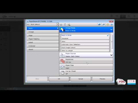 Fujitsu fi-7480 600 x 600 DPI ADF skeneris Pilka, Balta A3 video