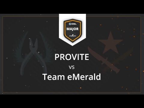 PROVITE vs. Team eMerald [Cache] R-128 - ESL Major CS:GO Invierno 2016 - Clasificatorio #1