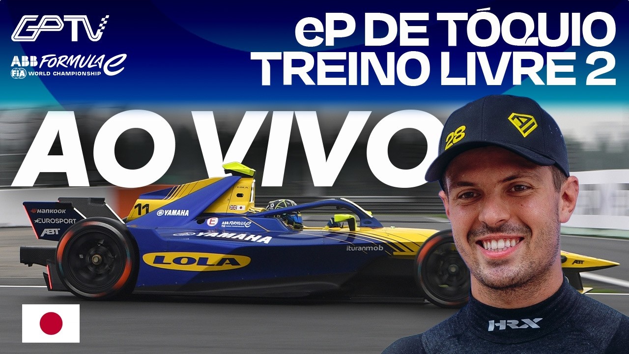 🔴AO VIVO: FÓRMULA E 2026 | TL2 eP DE TÓQUIO COM IMAGENS E DRUGOVICH | 14ª ETAPA