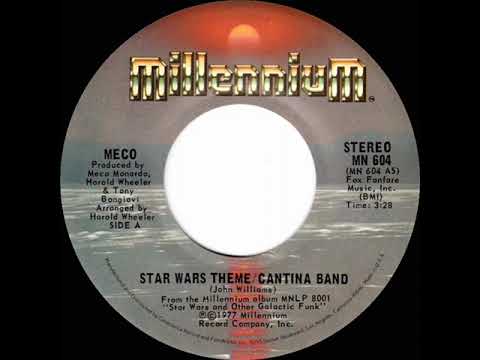 1977 HITS ARCHIVE: Star Wars Theme / Cantina Band - Meco (a #1 record--stereo 45 single version)