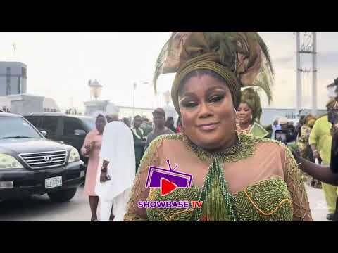 POPULAR FACES AT IYABO OJO DAUGHTER WEDDING