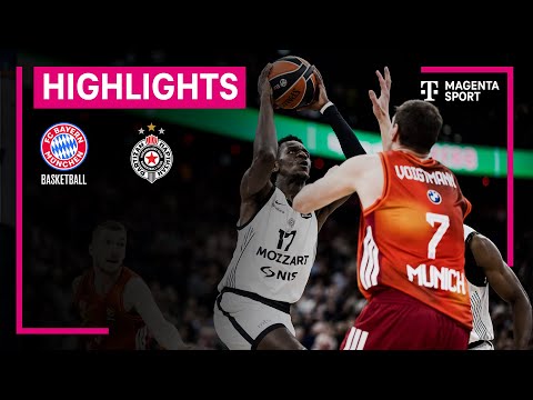 FC Bayern München - Partizan Mozzart Bet Belgrad | EuroLeague | MAGENTA SPORT