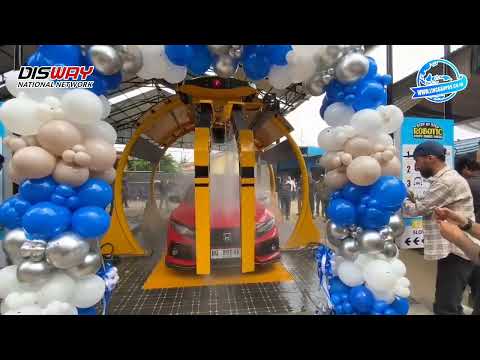 Carwash Robotik Lucking21 Hadir Pertama di Lubuk Linggau
