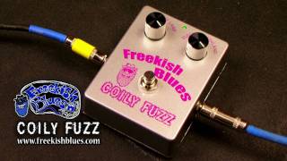 Video thumbnail for Freekish Blues FX Coily Fuzz Pedal Demo by FreekishBluesFX