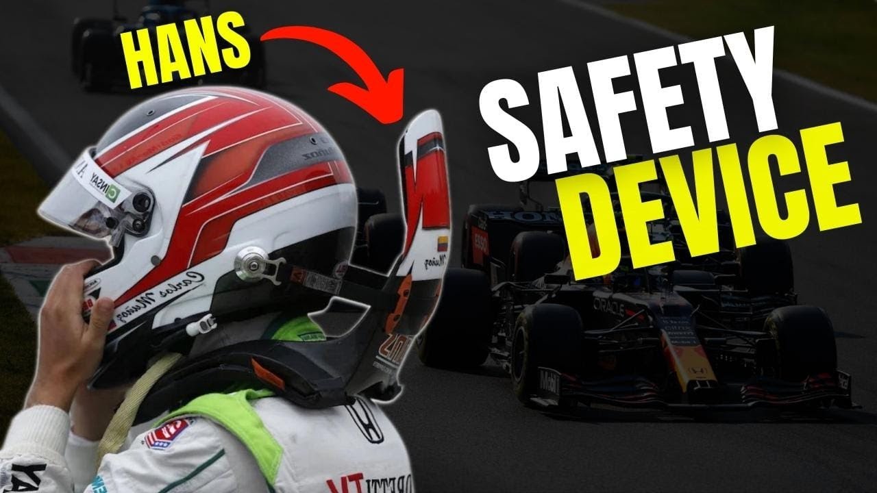 How the HANS Device protects a Race Car Driver - Explained, how hans device works