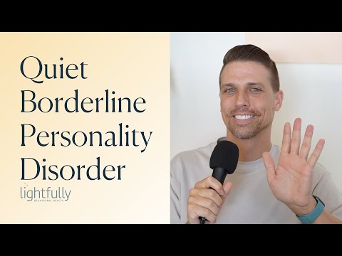 Symptoms of Quiet Borderline Personality Disorder