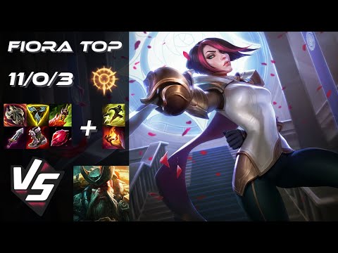 TOP Fiora vs Gangplank - EU Challenger Patch 25.23