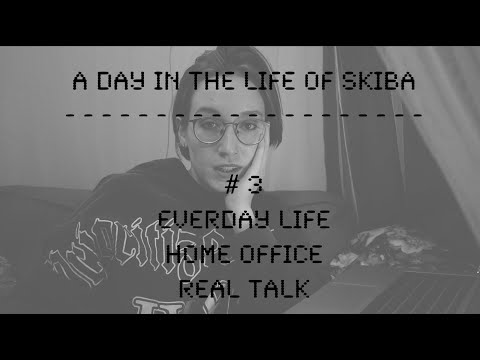 A DAY IN THE LIFE OF SKIBA # 3 - Everday Life, Home Office, Real Talk