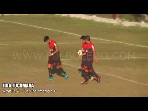 LIGA TUCUMANA: Amalia goleó a La Providencia y se mantiene en lo alto