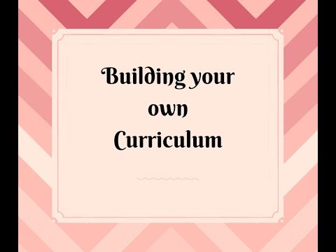 Build Curriculum using Posters Video