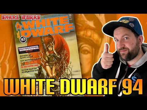 White Dwarf 94 October 1987 Retro Review ft' Space Marines - Rynns World Scenario - Judge Dredd