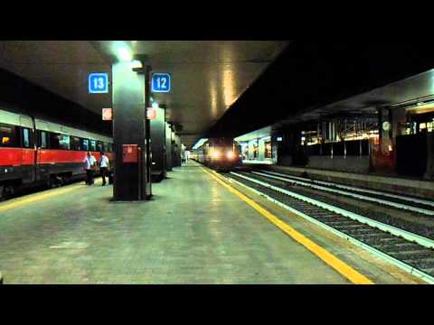 E656.099 in partenza con l' ICN 1955 Roma Termini - Siracusa/Palermo Centrale