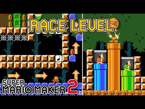 Super Mario Maker 2 - A Fun Race Level