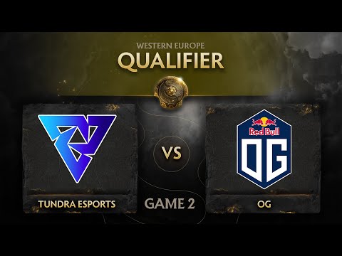 Tundra vs OG Game 2 - TI10 EU Qualifiers: Grand Finals w/ Lyrical & Aui