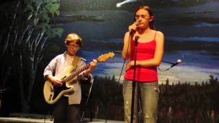 Lisa Marie Presley "High Enough" covered by 12 Scotty and his 16 year old sister Nicole