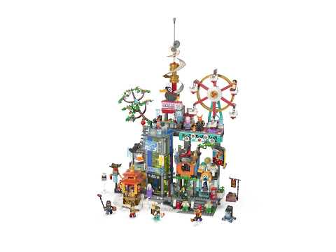 Vidéo LEGO Monkie Kid 80054 : Le 5ème anniversaire de la ville de Megapolis