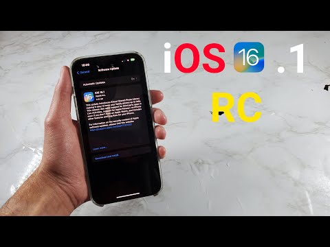 iOS 16.1 RC
