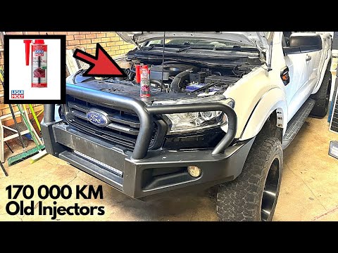 Ford Ranger Injector Cleaning Before & After Results - Liqui Moly Diesel Purge
