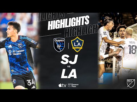 San Jose Earthquakes vs. LA Galaxy | Full Match Highlights | Marco Reus and Cali Clásico!
