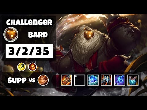 Bard vs Leona OCE Challenger SUPPORT (3/2/35) - v11.18