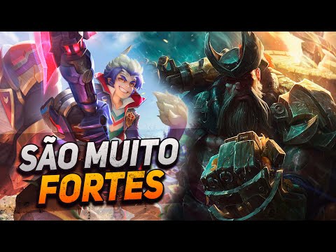 5 Campeões MUITO FORTES para CARREGAR a PARTIDA no TOP!