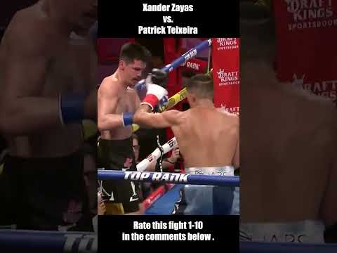 Xander “XYZ” Zayas vs Patrick Teixeira Fight Highlights 😲 #shorts #shortsvideo #highlights