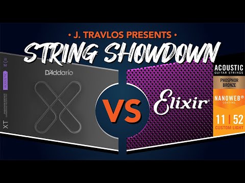 String Showdown: Elixir Phosphor Bronze vs D’Addario XT Phosphor Bronze Acoustic Guitar Strings