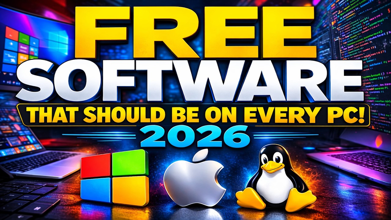 10 FREE SOFTWARE That Should Be On EVERY PC! 2026