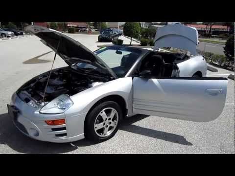 SOLD 2003 Mitsubishi Eclipse GS Spyder Convertible 87K Miles Mint Meticulous Motors Florida For Sale