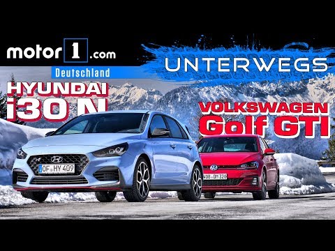 Hyundai i30N vs. VW Golf GTI Performance | UNTERWEGS mit Daniel Hohmeyer