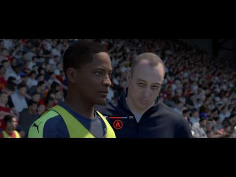 FIFA 17 The Journey Gameplay Walkthrough Part 2 - Scoring A Hat-trick On Debut With Arsenal!