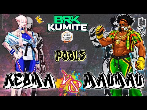 SF6 👊 Keoma (Manon) vs Mau Mau (Dee Jay) 👊 BR Kumite World Warrior #1 - Brasil - Pools