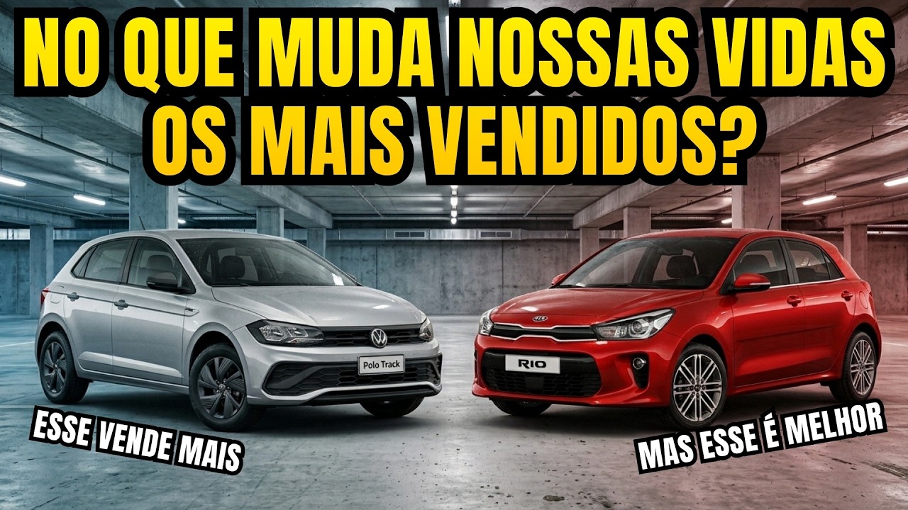 NÃO FAZ DIFERENÇA NENHUMA, MAS ESSES SÃO OS CARROS MAIS VENDIDOS!