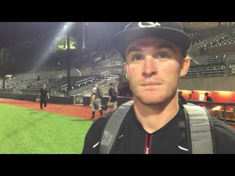 Marcus Mooney after 6-4 victory over Alabama