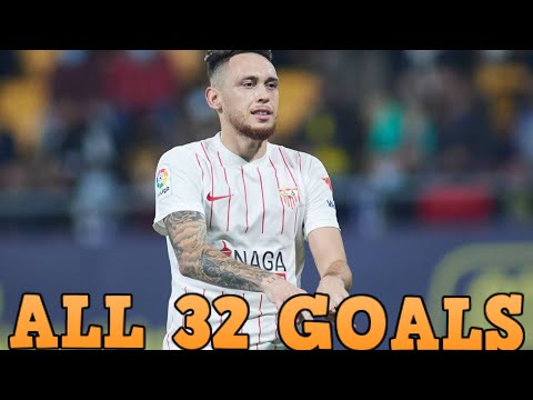 Lucas Ocampos - All 32 Goals for Sevilla so far - 2019-2022